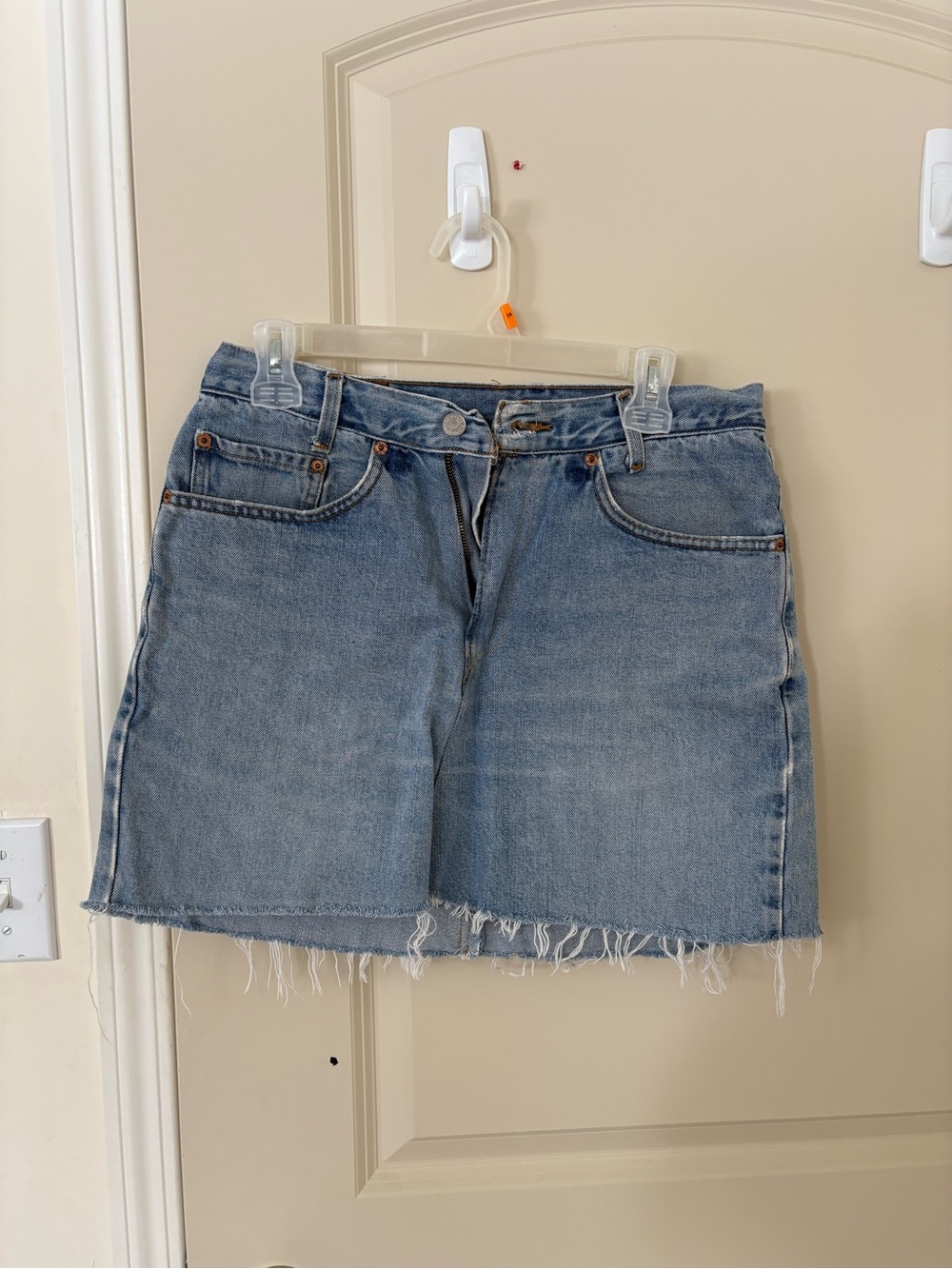 Levi's Light Blue Denim Skirt
